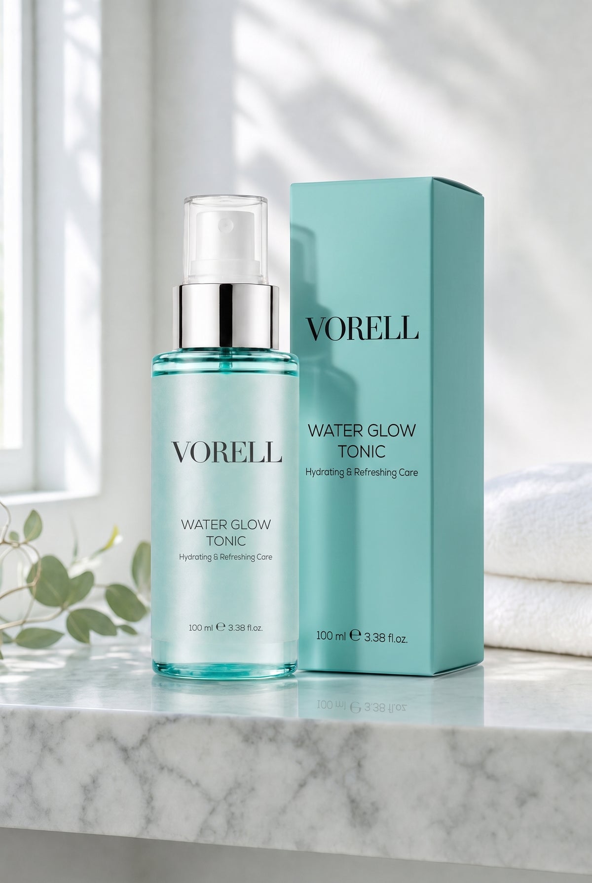 Water Glow Tonic 100 ml mermer banyo rafinda sabah isiginda — yasam tarzi kare